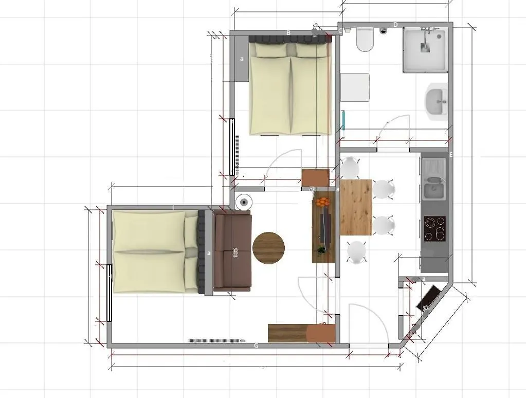 Ferienwohnung Enzian - Naehe Kapellplatz - Oeffentlicher Parkplatz - Aufzug 0*, Altötting Németország